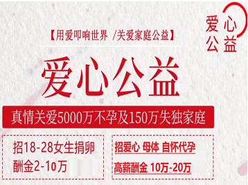 襄州捐卵助孕生子 爱心志愿者招募
